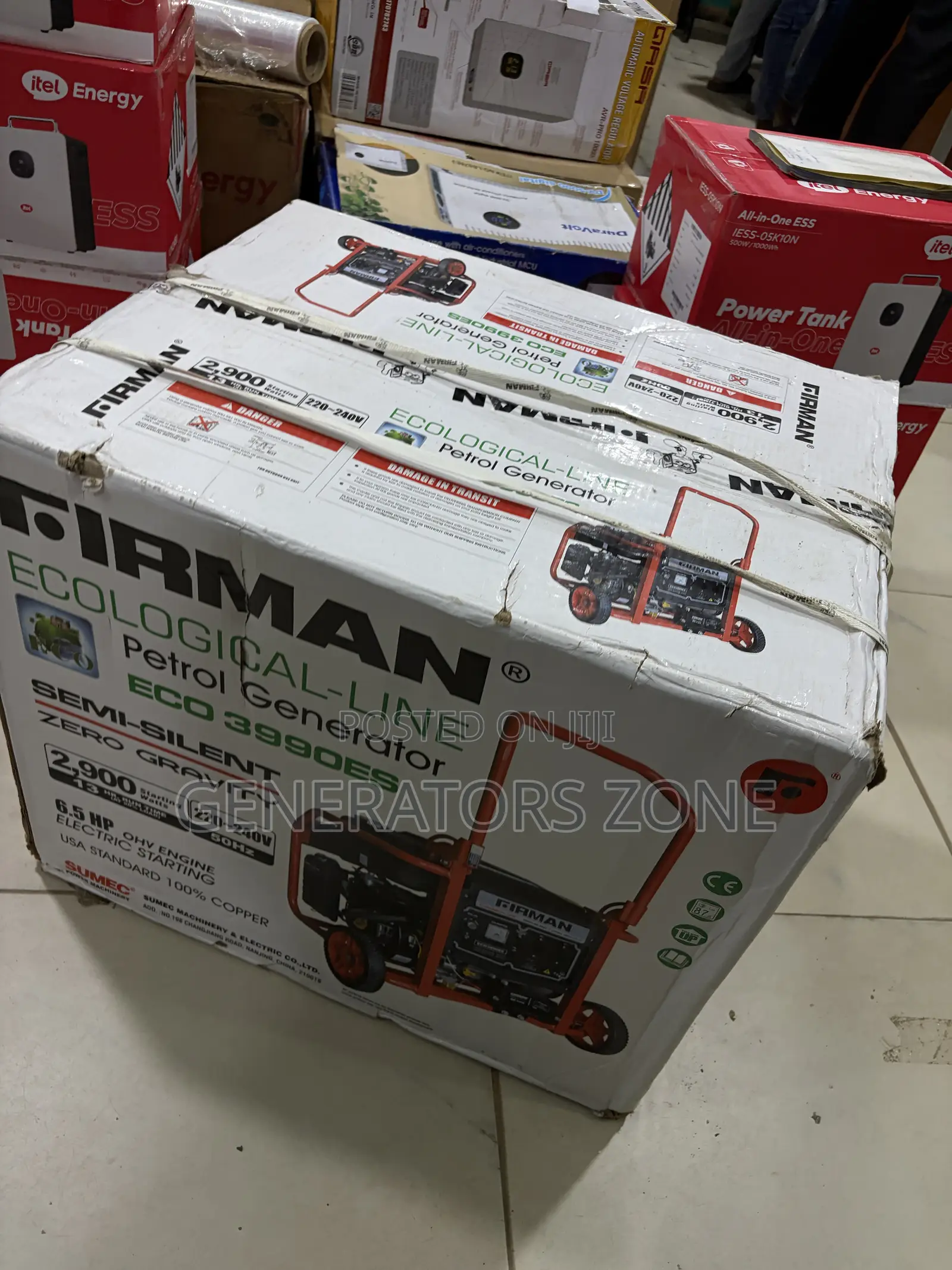 SUMEC Firman ECO3990ES Dependable 4.8kva Backup Generator