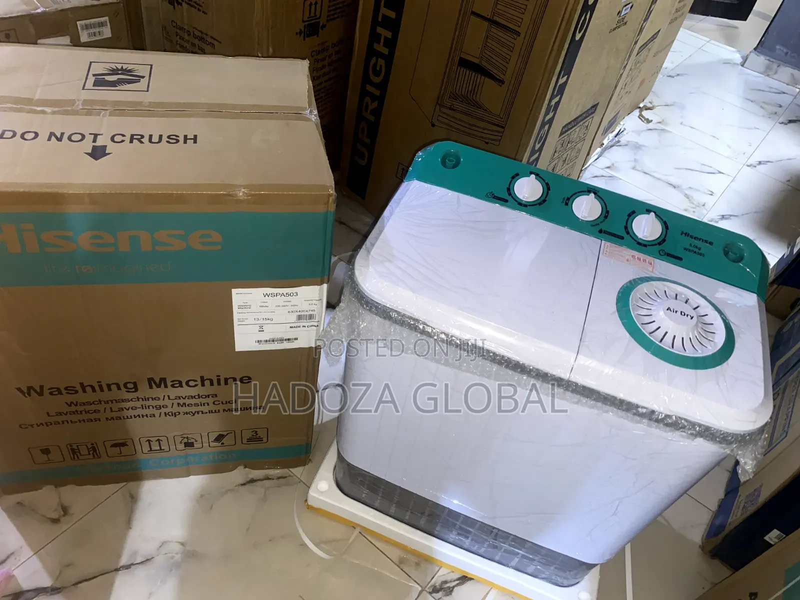 Hisense 5kg Practical Twin Tub