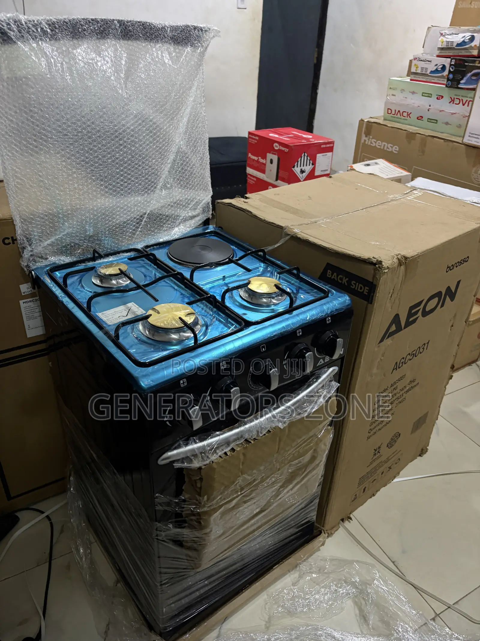 AEON 50×50 3+1 Burner Standing Gas Cooker AGC5031