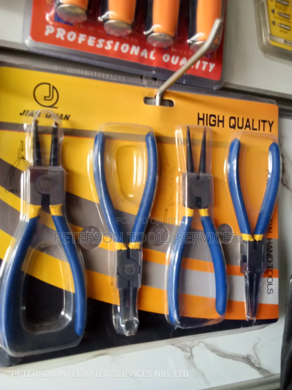 7" Circlip Plier Set