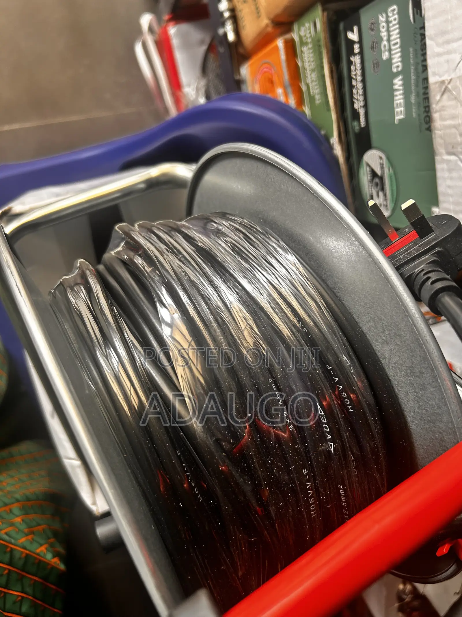 50m Heavy Duty Industrial Extension Reel 2.5mm