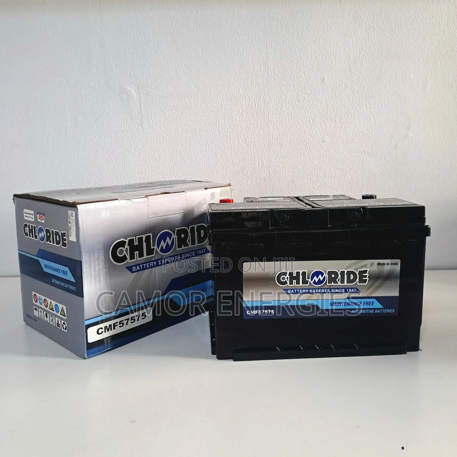 Chloride Exide 75Ah Car Battery | 18-Month Warranty | Made in India