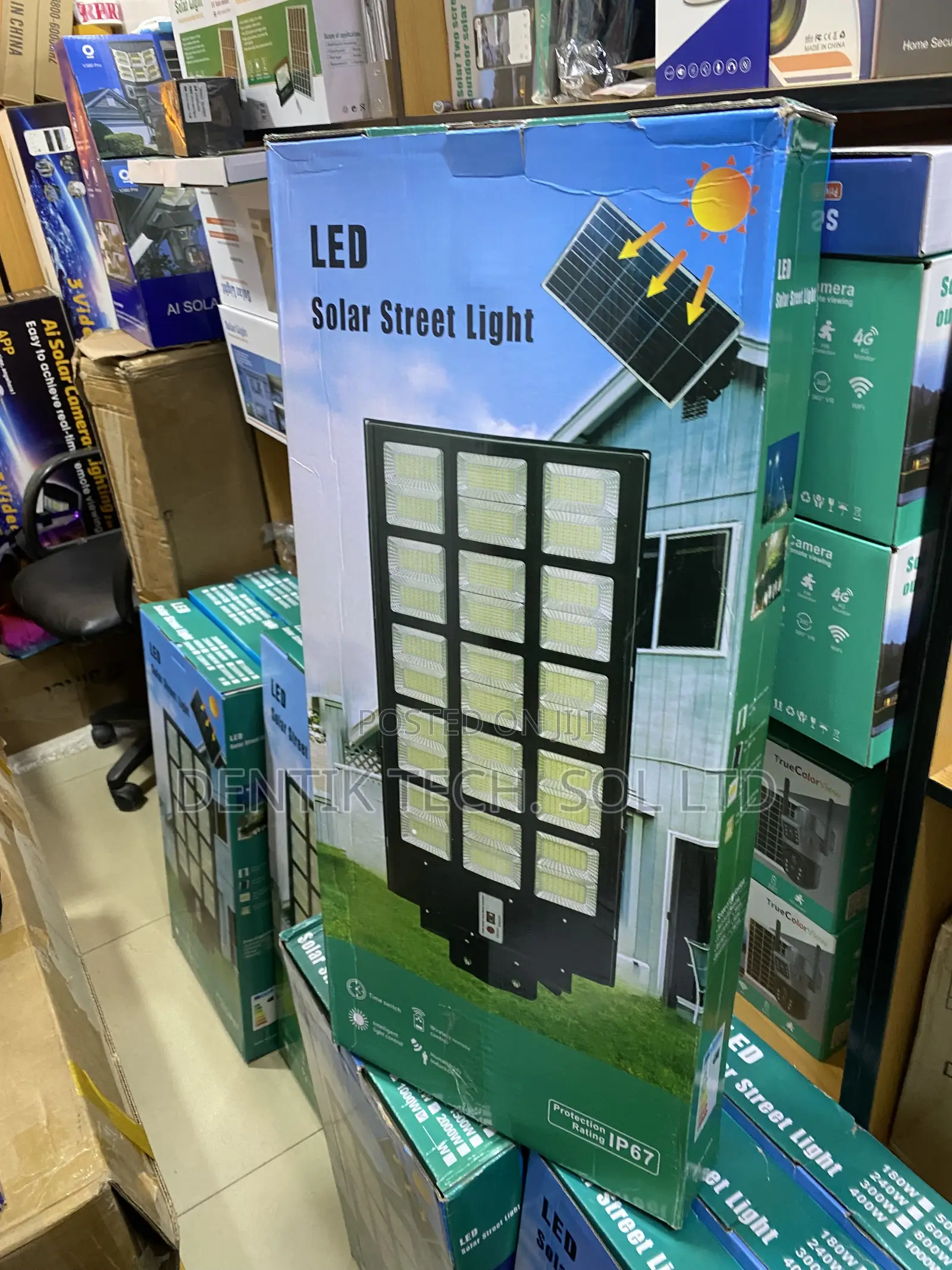 1200watts Solar Street Light With Remote Control