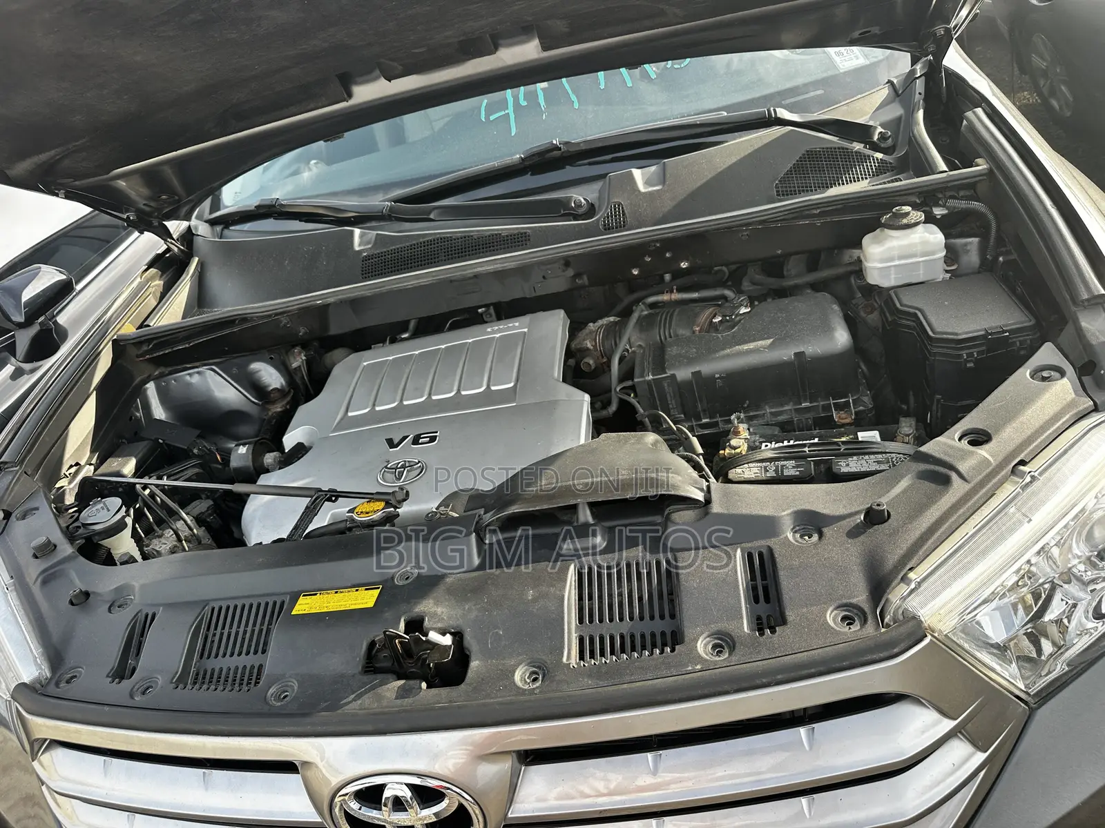 Toyota Highlander Limited 3.5l 4WD 2013 Gray
