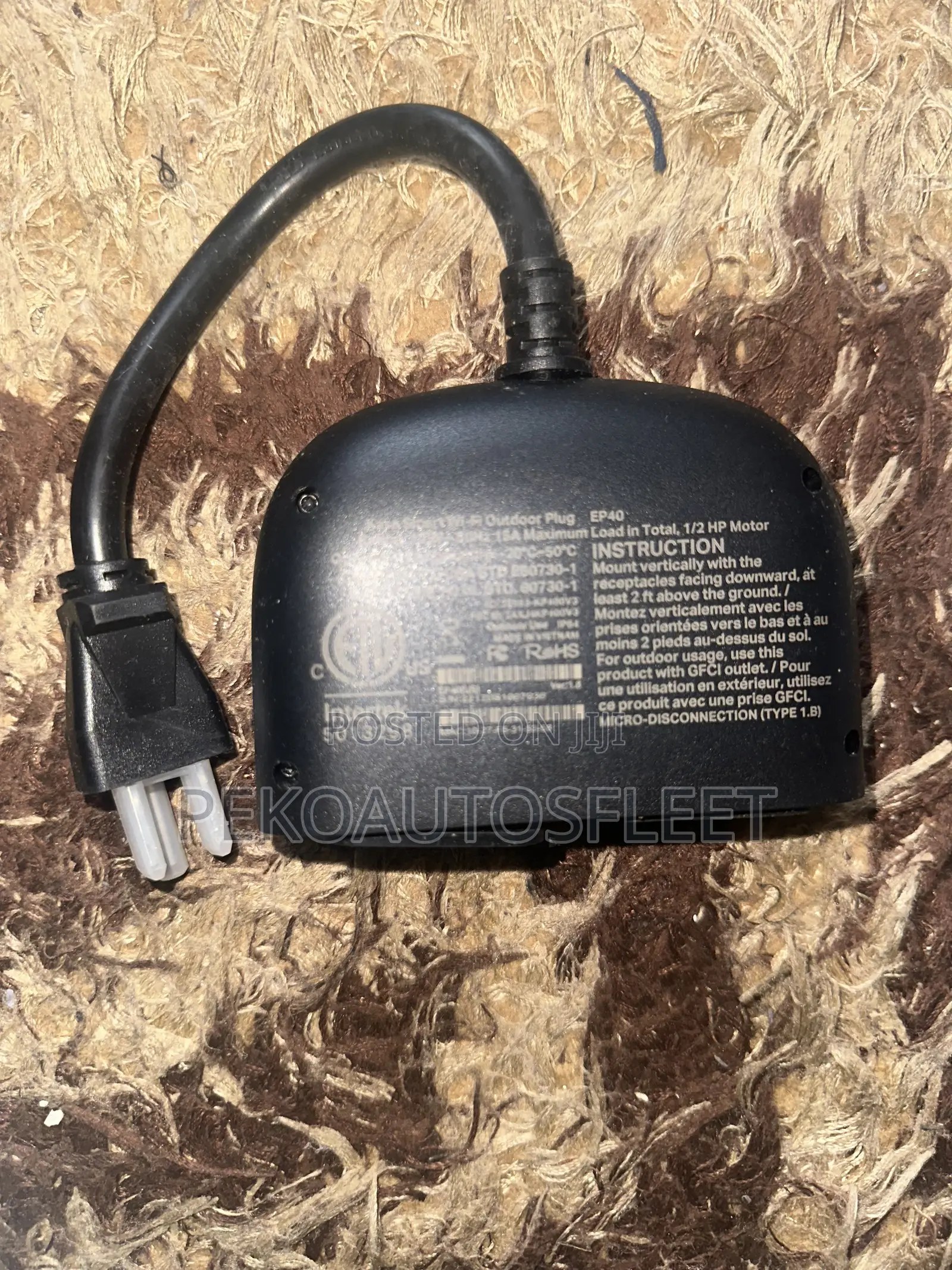 TP-Link Kasa Smart Wi-Fi Outdoor Plug (Model EP40)