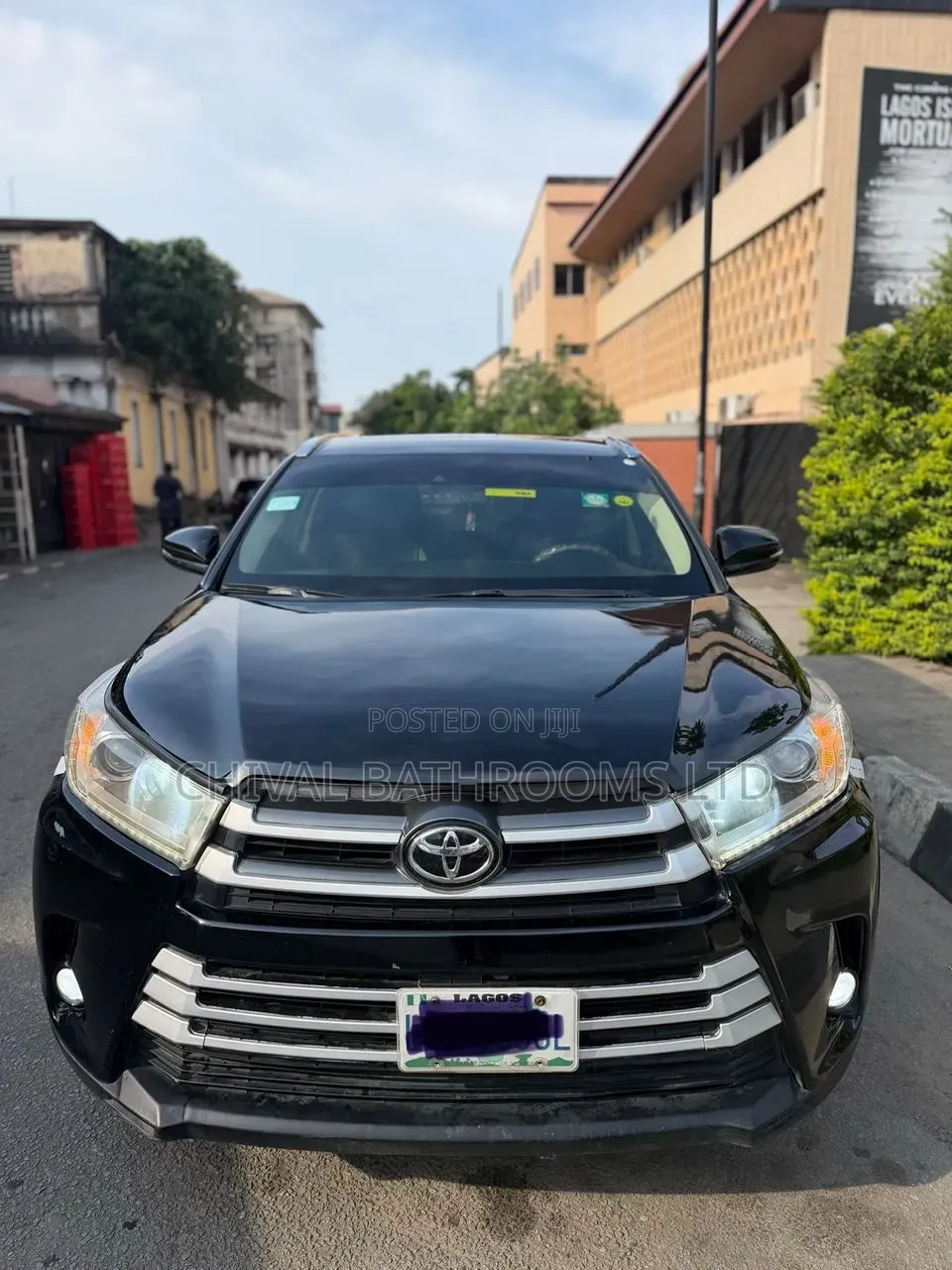 Toyota Highlander XLE V6 4x4 (3.5L 6cyl 6A) 2016 Black