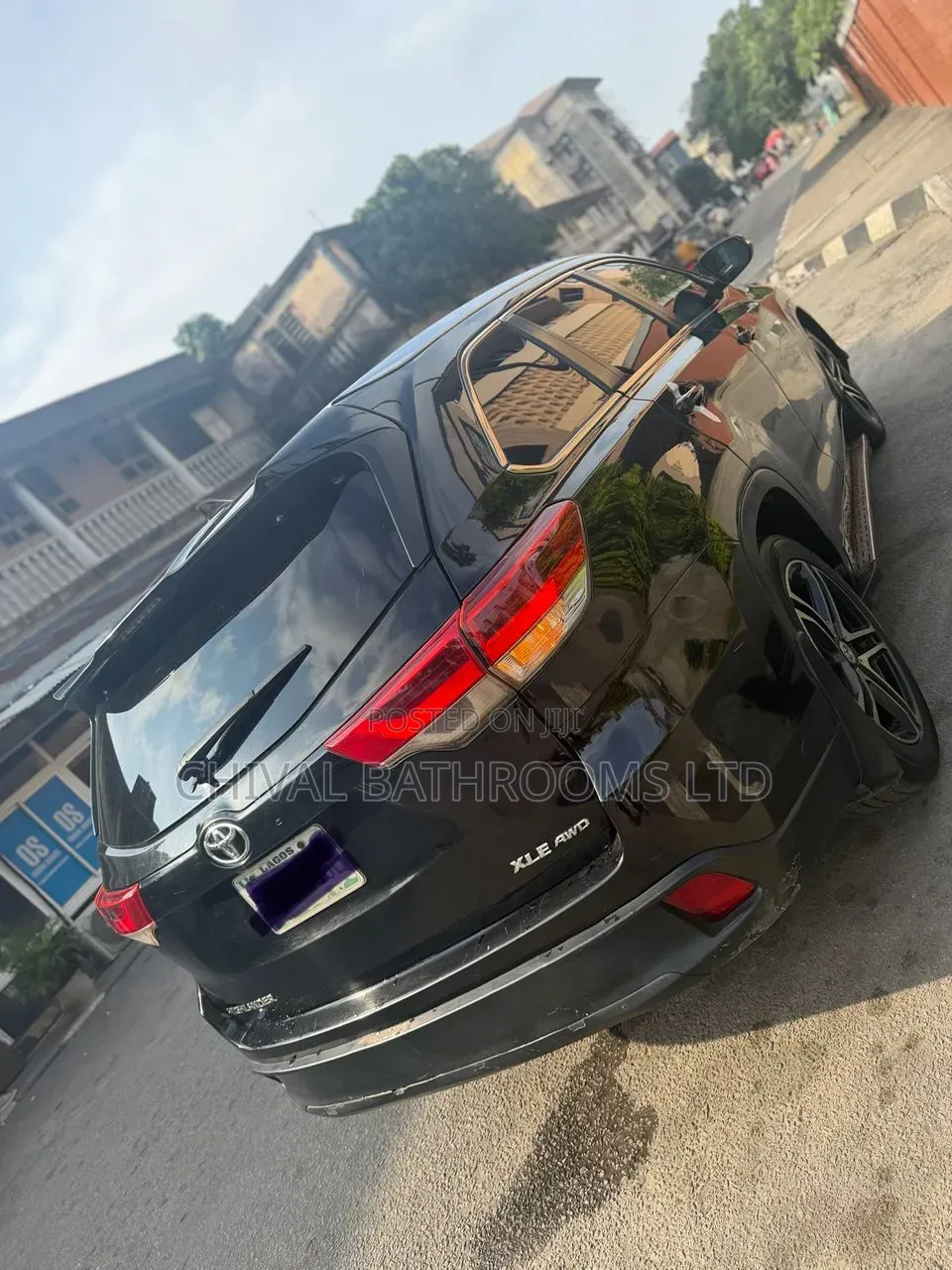 Toyota Highlander XLE V6 4x4 (3.5L 6cyl 6A) 2016 Black