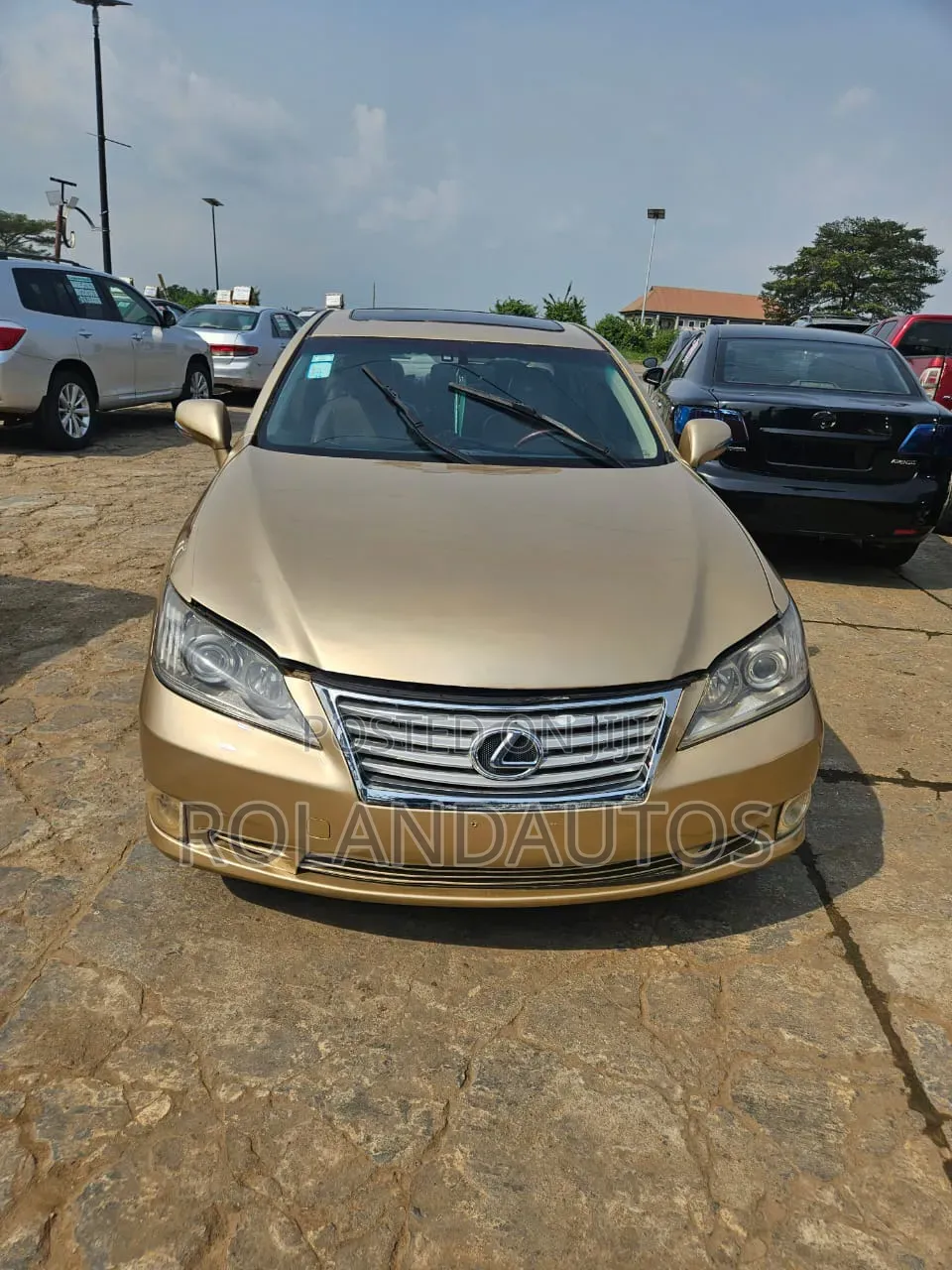 Lexus ES 350 2008 Gold