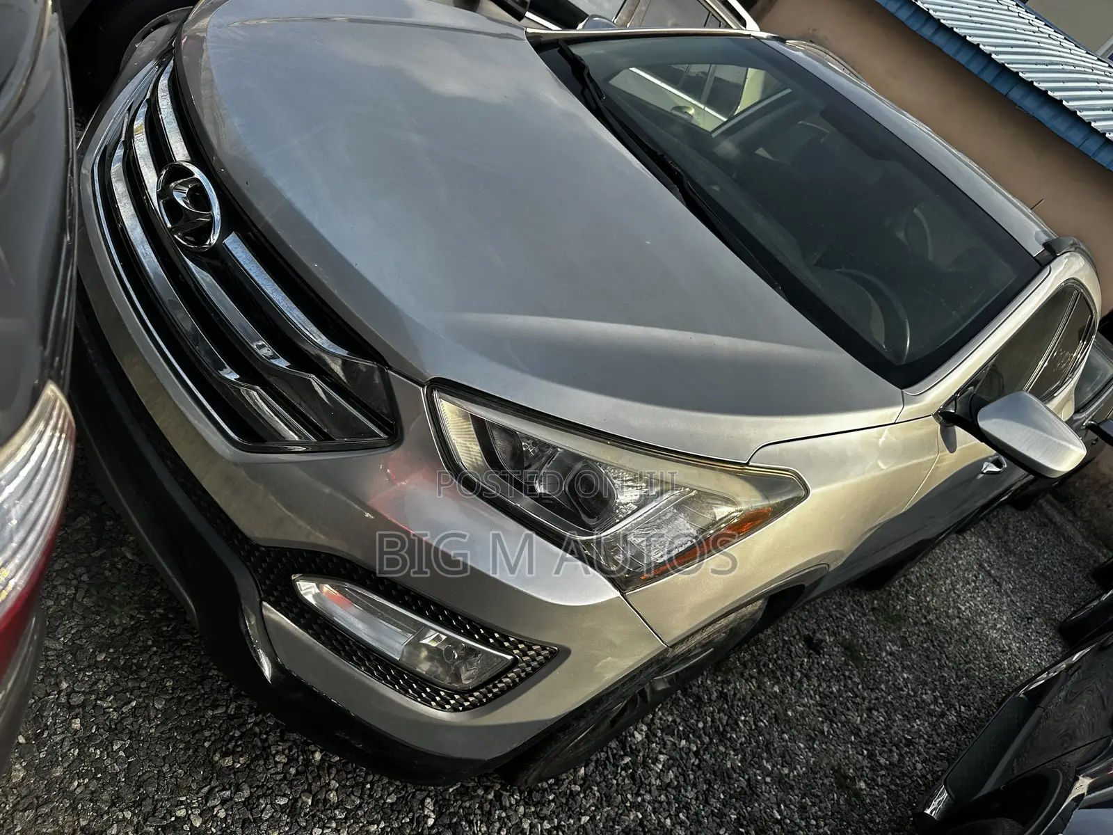 Hyundai Santa Fe Limited 4dr SUV AWD (3.3L 6cyl 6A) 2014 Silver