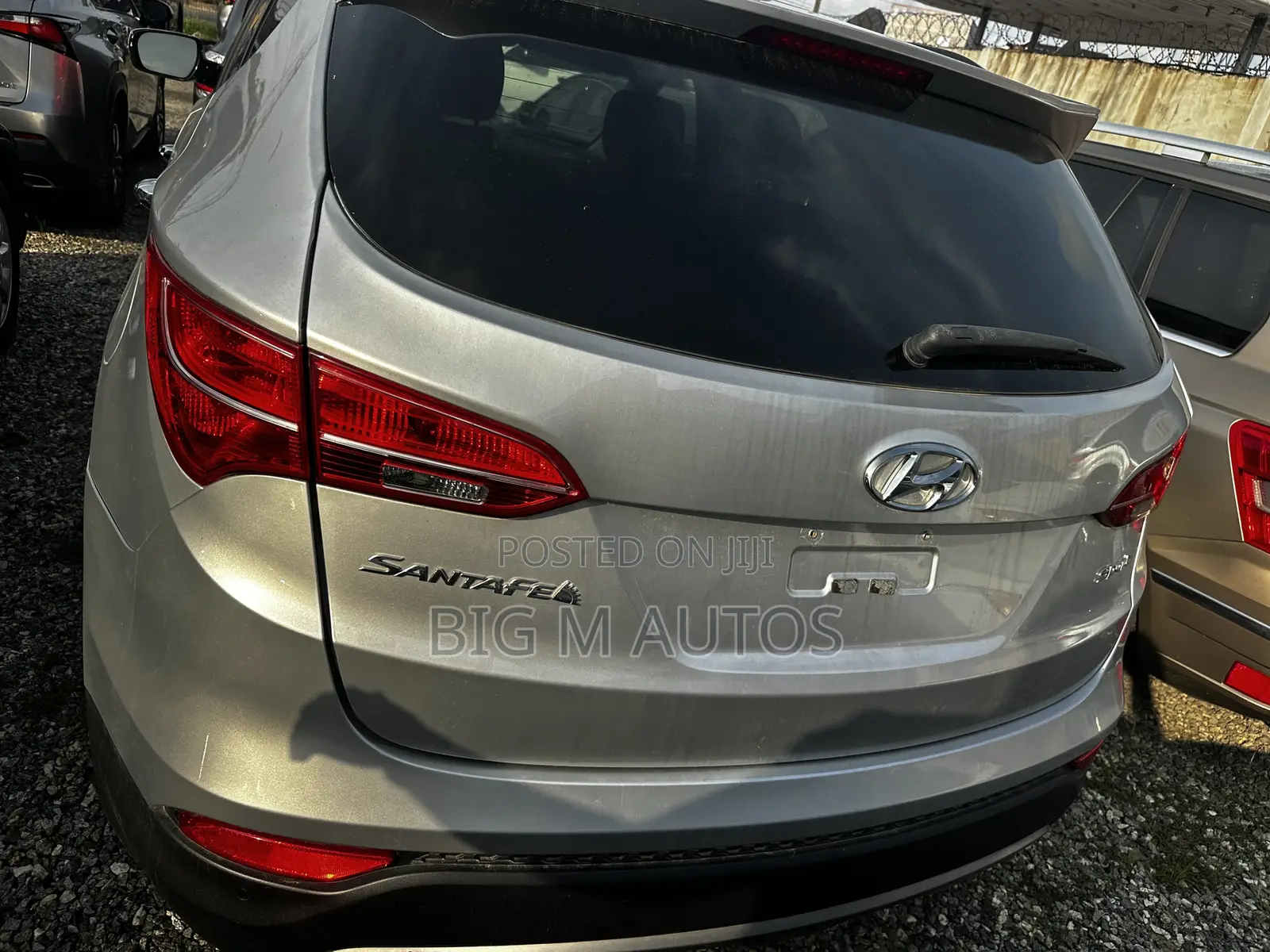 Hyundai Santa Fe Limited 4dr SUV AWD (3.3L 6cyl 6A) 2014 Silver