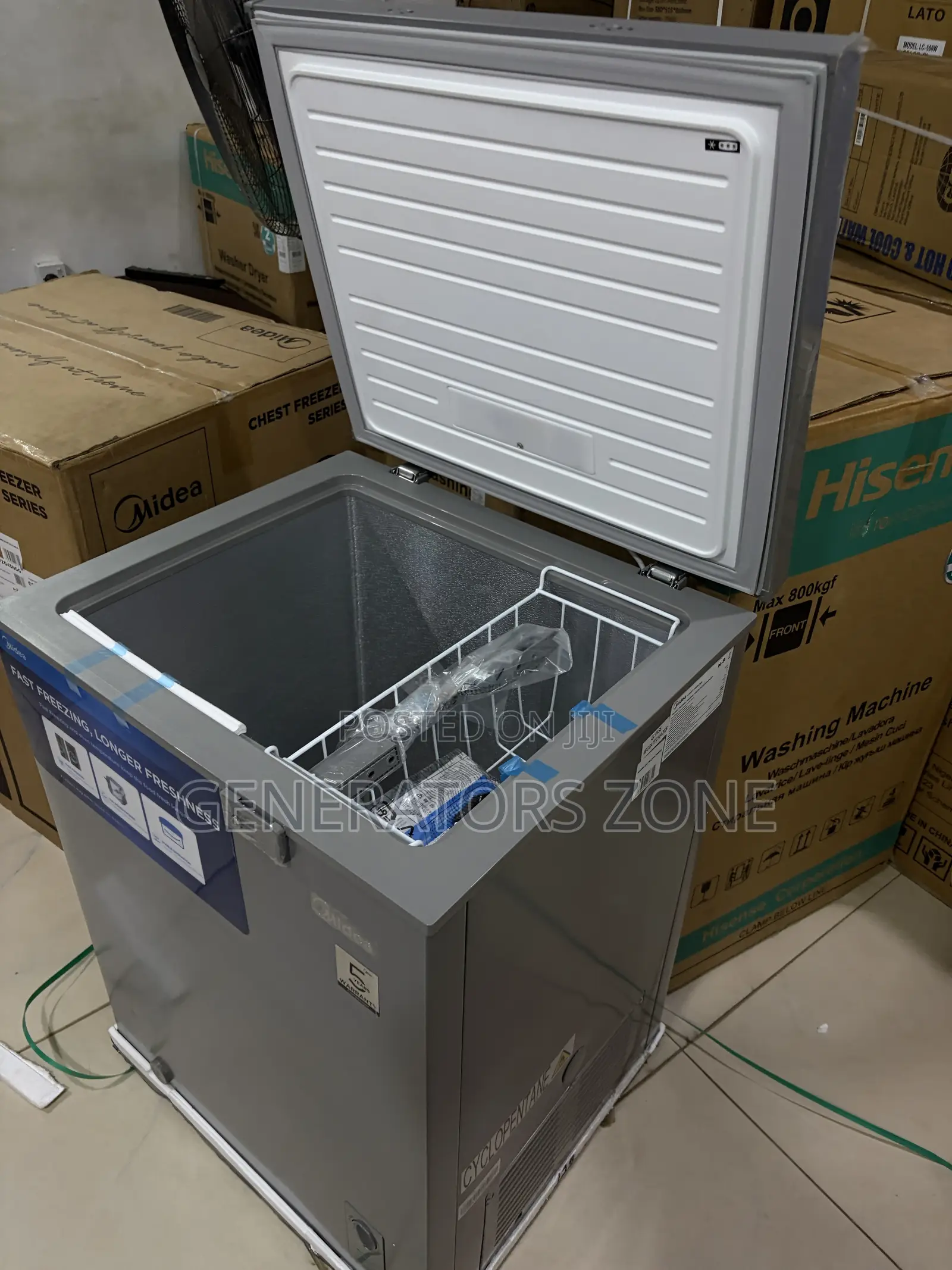 Midea 142L Fridge and Freezer Convertible Chest Freezer