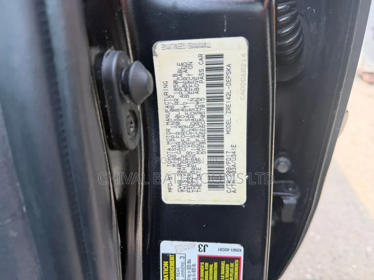 Toyota Corolla LE 4dr Sedan (1.8L 4cyl 4A) 2013 Black