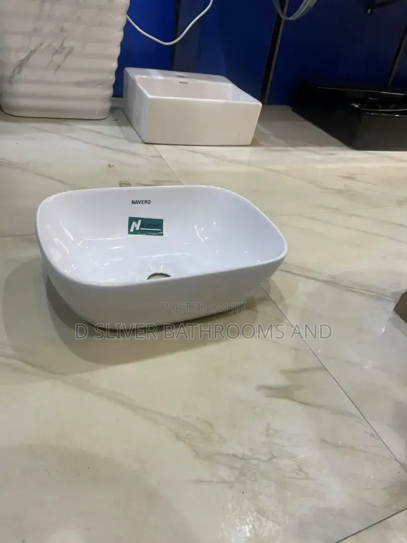 Premium Oval Countertop Wash Hand Basin – White