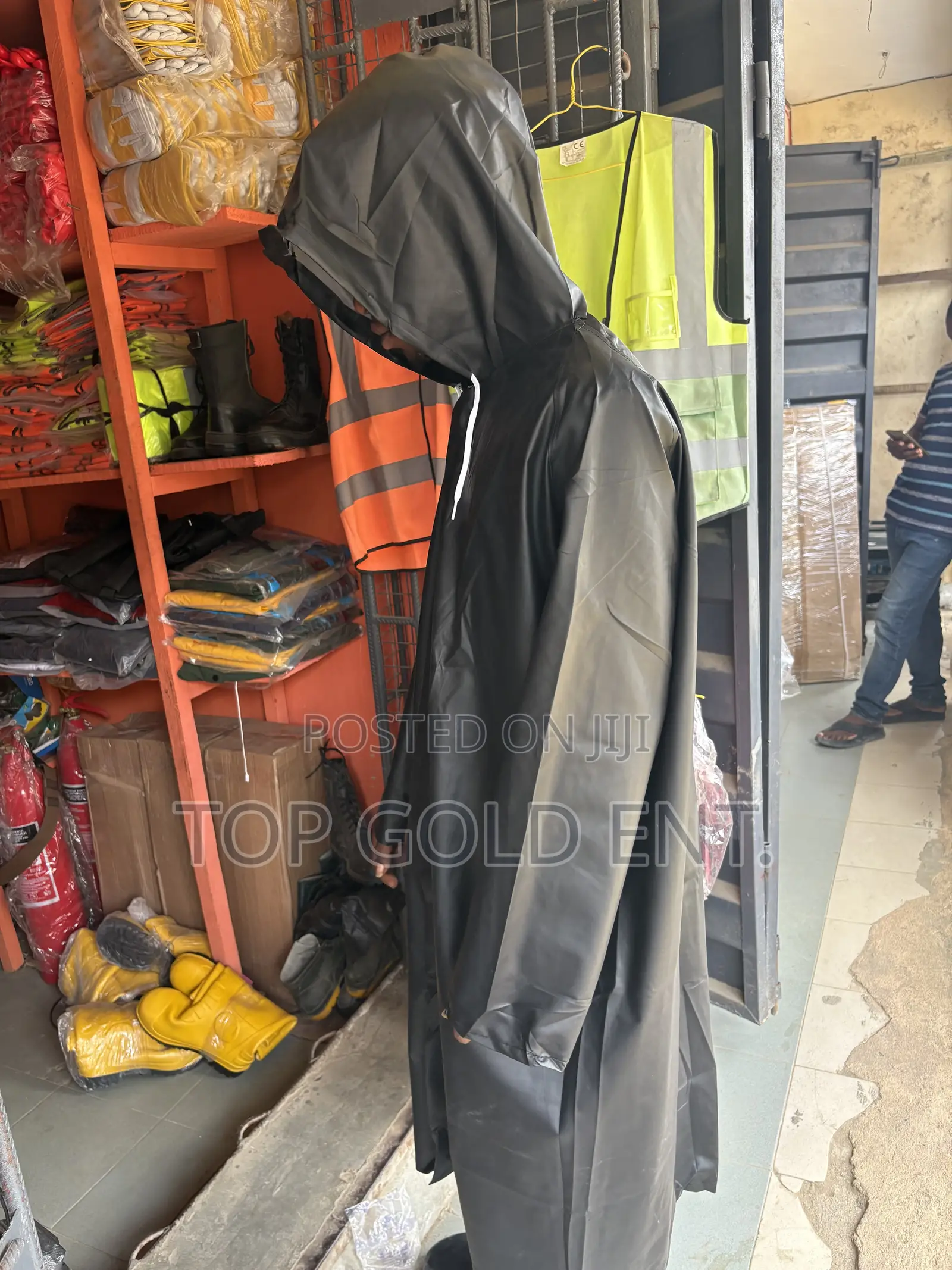 Local Thick Rain Coat