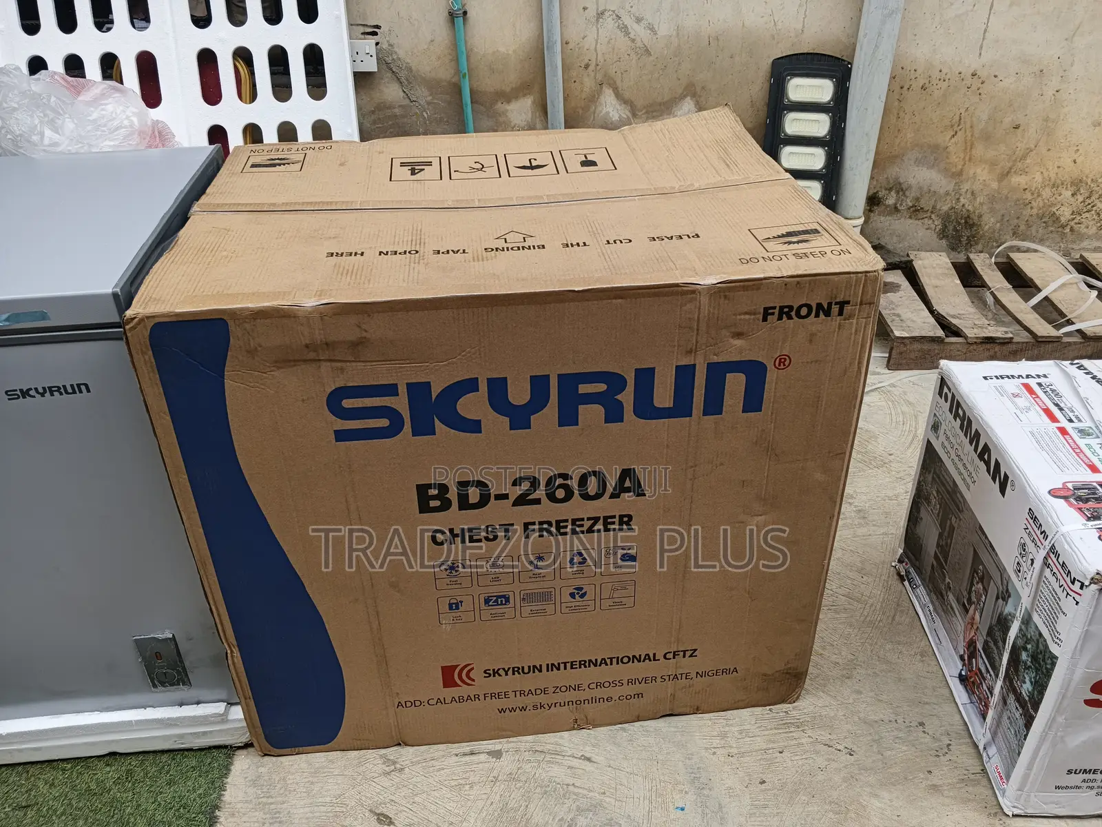 Skyrun 260L Deep Freezer – Reliable BD-260A Chest Freezer