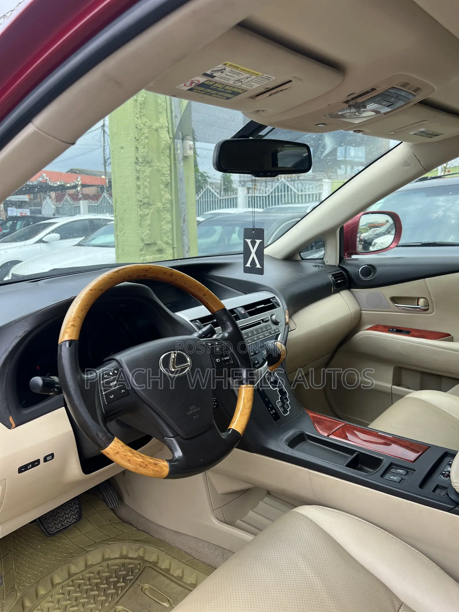 Lexus RX 2011 Red