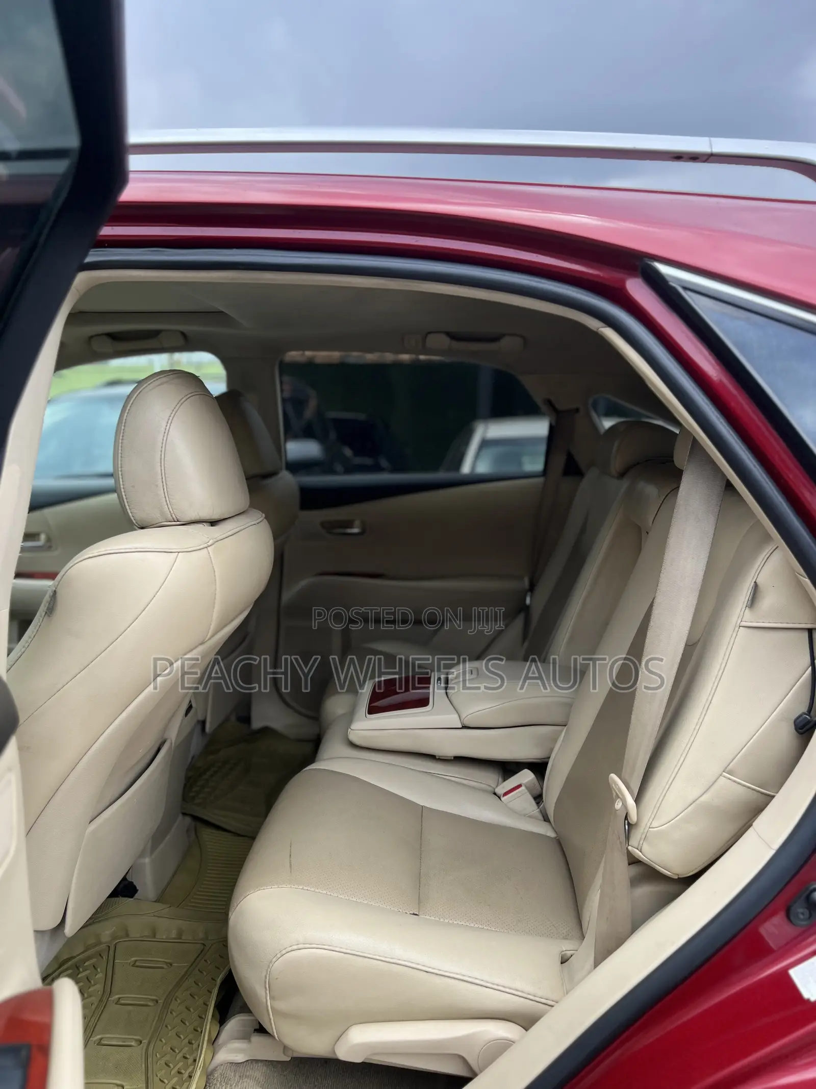 Lexus RX 2011 Red