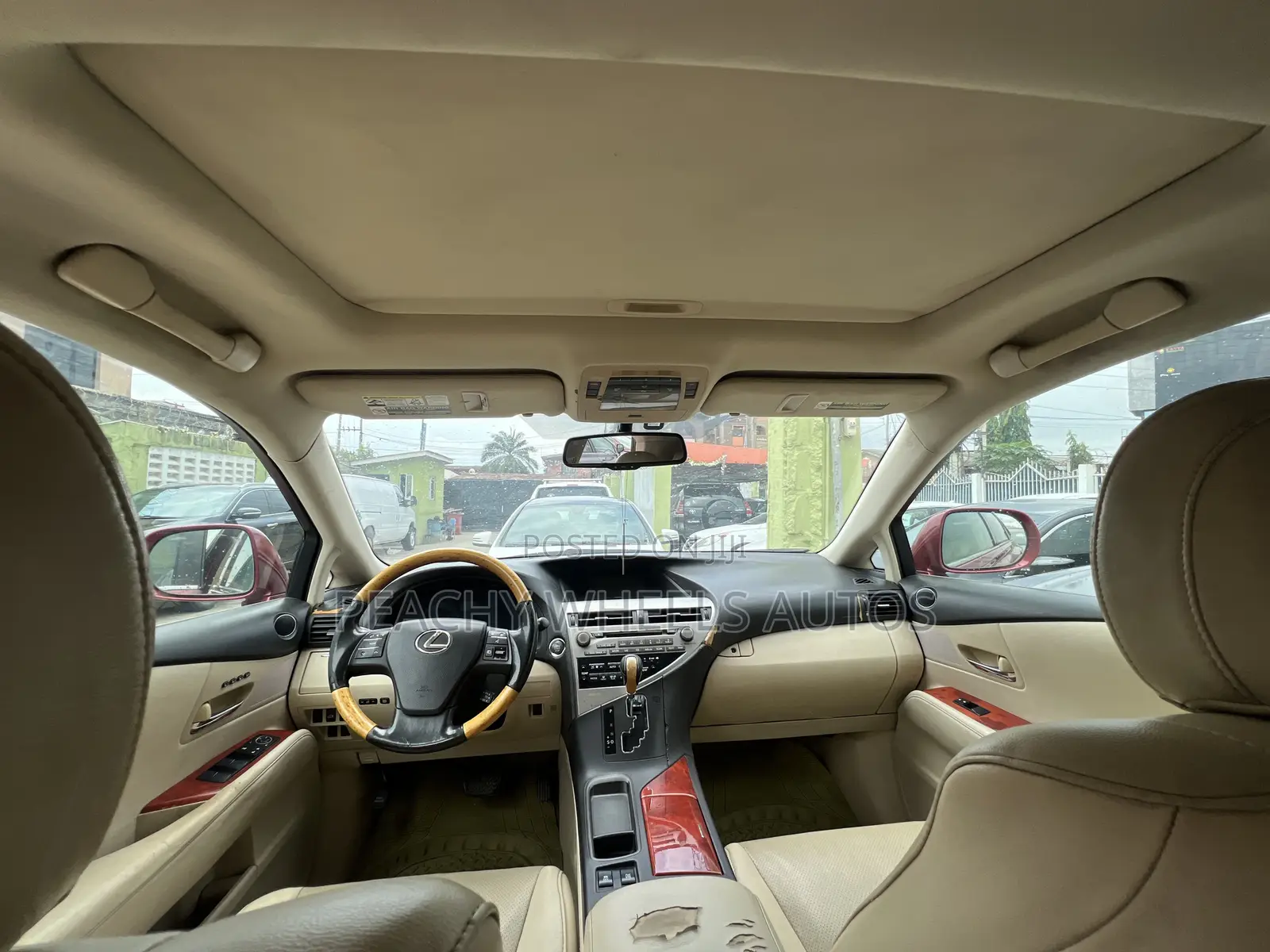 Lexus RX 2011 Red