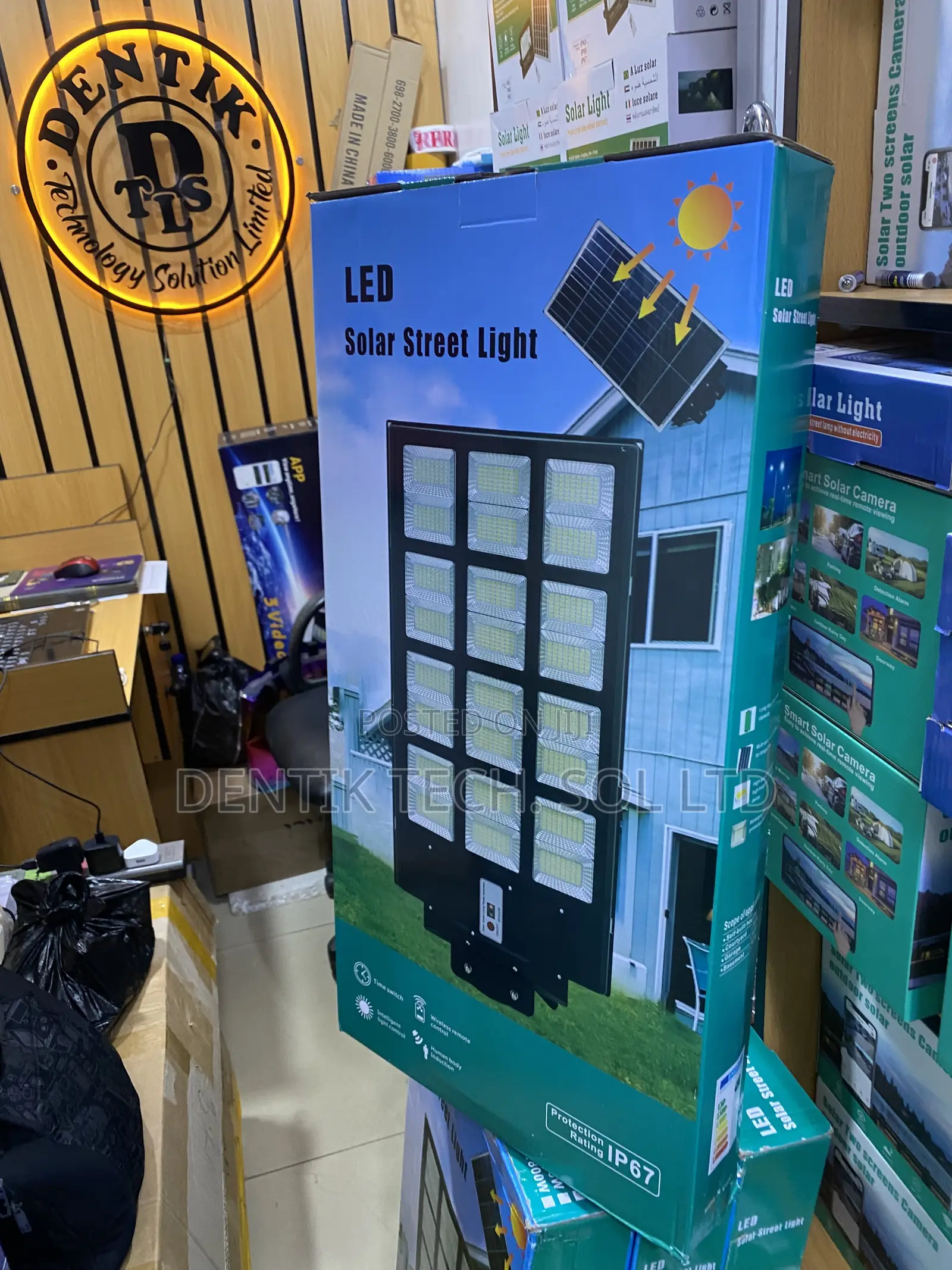 1500watts Solar Street Light With Remote Control