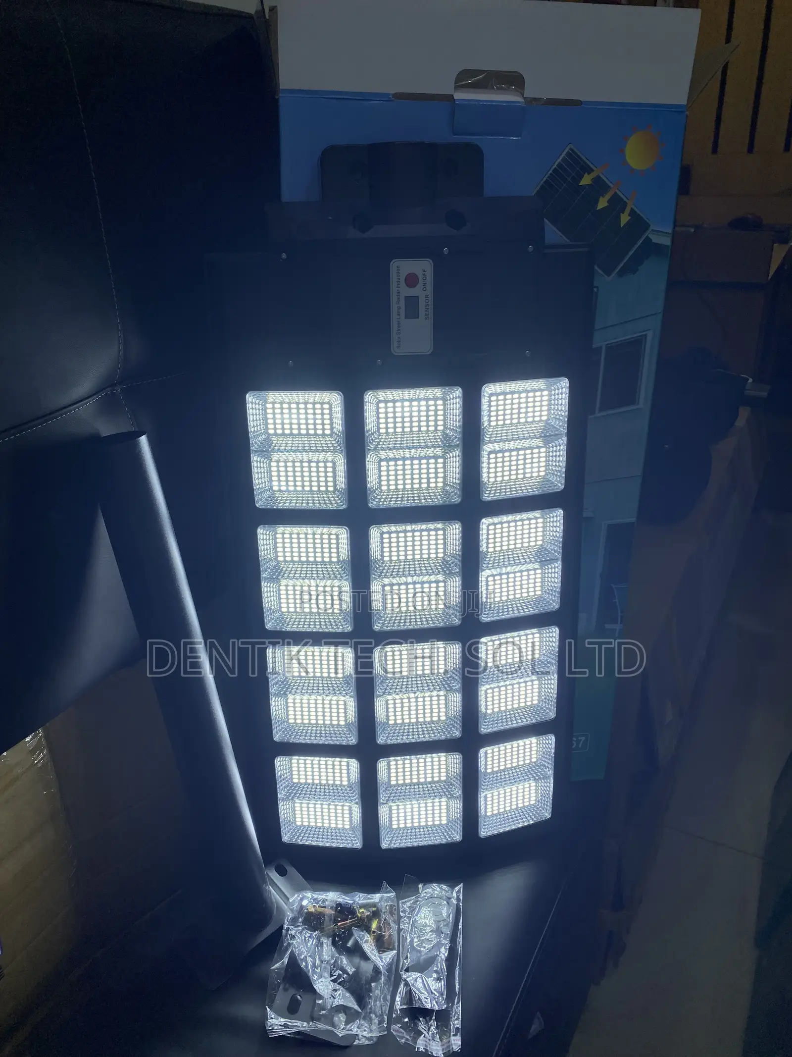 1500watts Solar Street Light With Remote Control