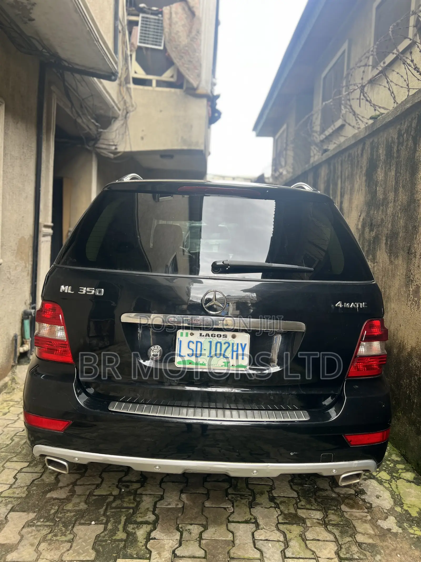 Mercedes-Benz M Class ML 350 4Matic 2010 Black