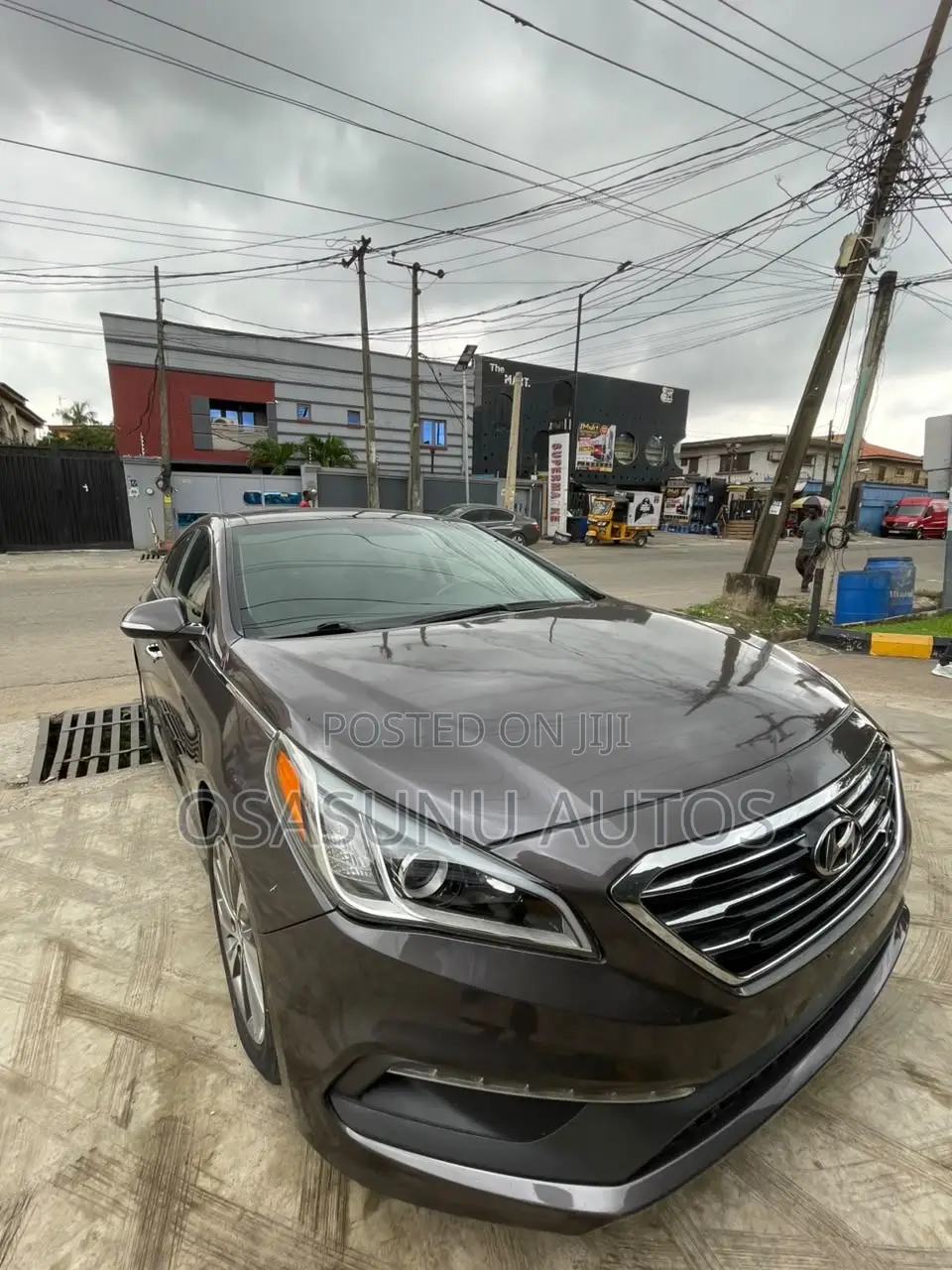Hyundai Sonata Sport 4dr Sedan (2.4L 4cyl 6A) 2015 Brown