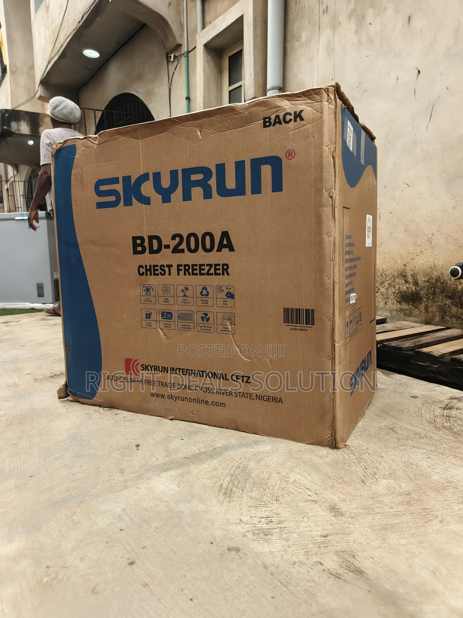 Get Extra Freezer Capacity With SKYRUN BD 200A Chest Freezer