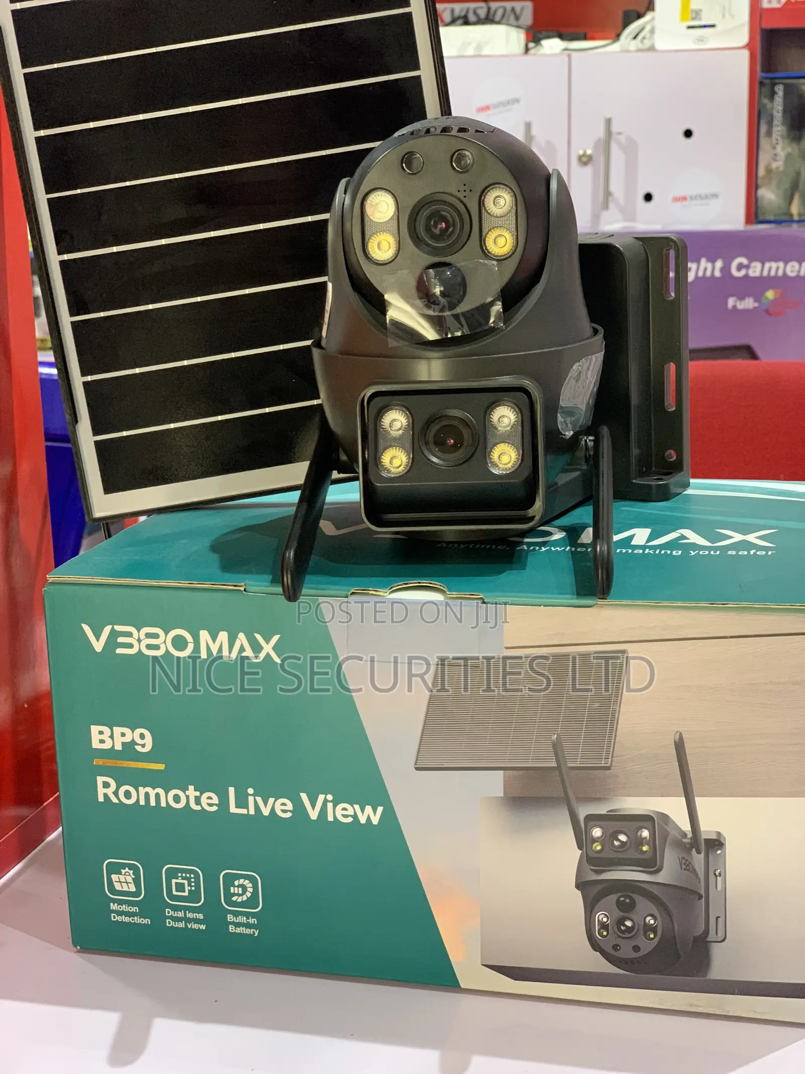 V380 Max Double Lens Camera Wi-Fi