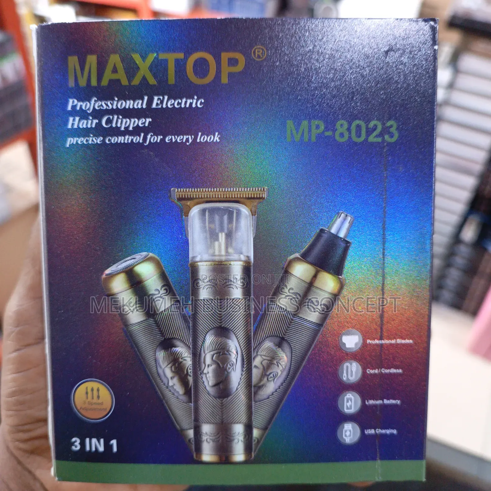 Maxtop 3in1 Professional Electric Hair Clipper