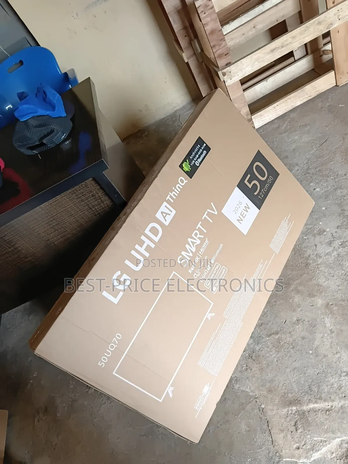 LG Smart TV 50inches Frameless With AI Thinq