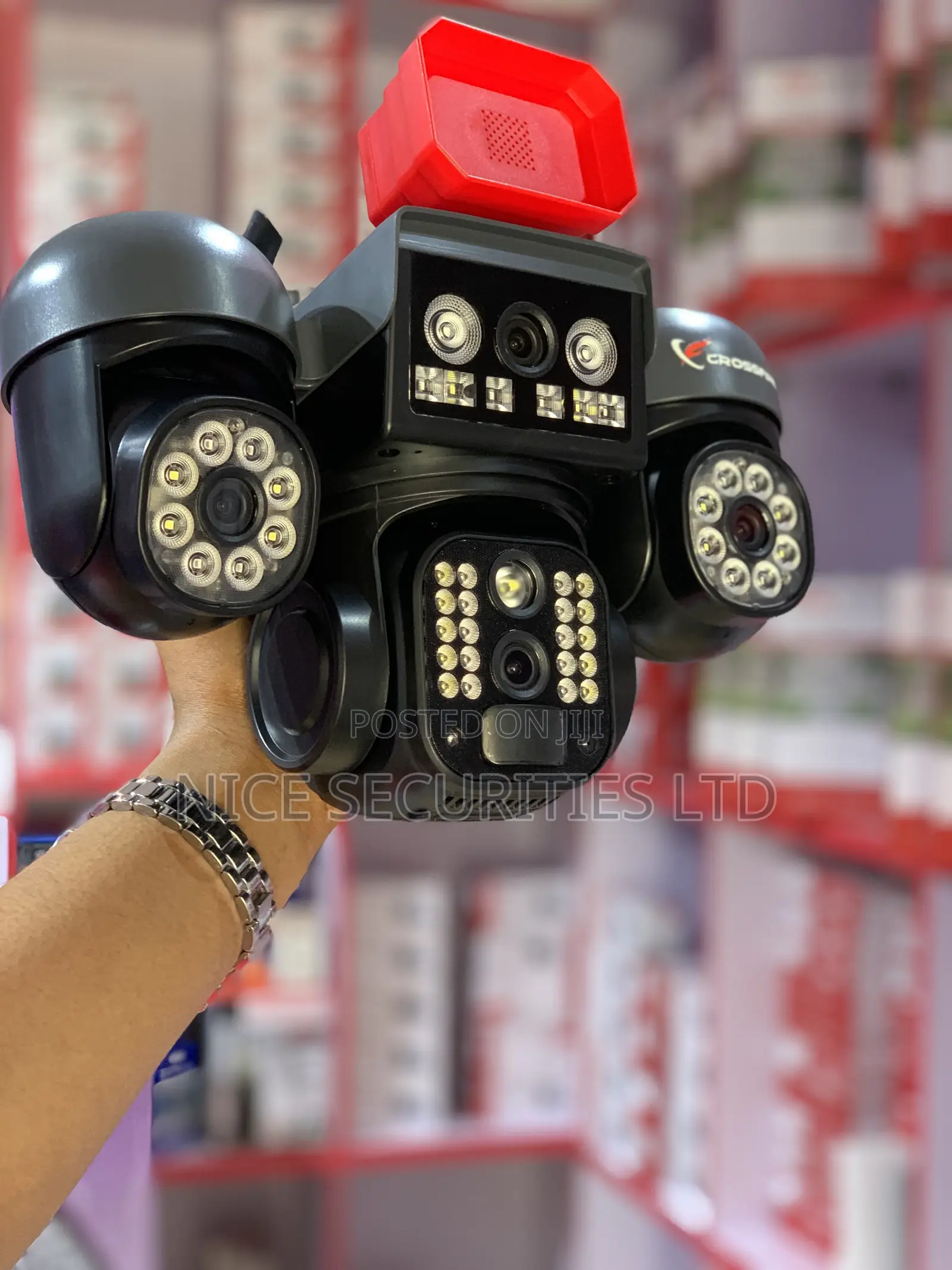 T44 Intelligent Sola PTZ Camera 4 Lens