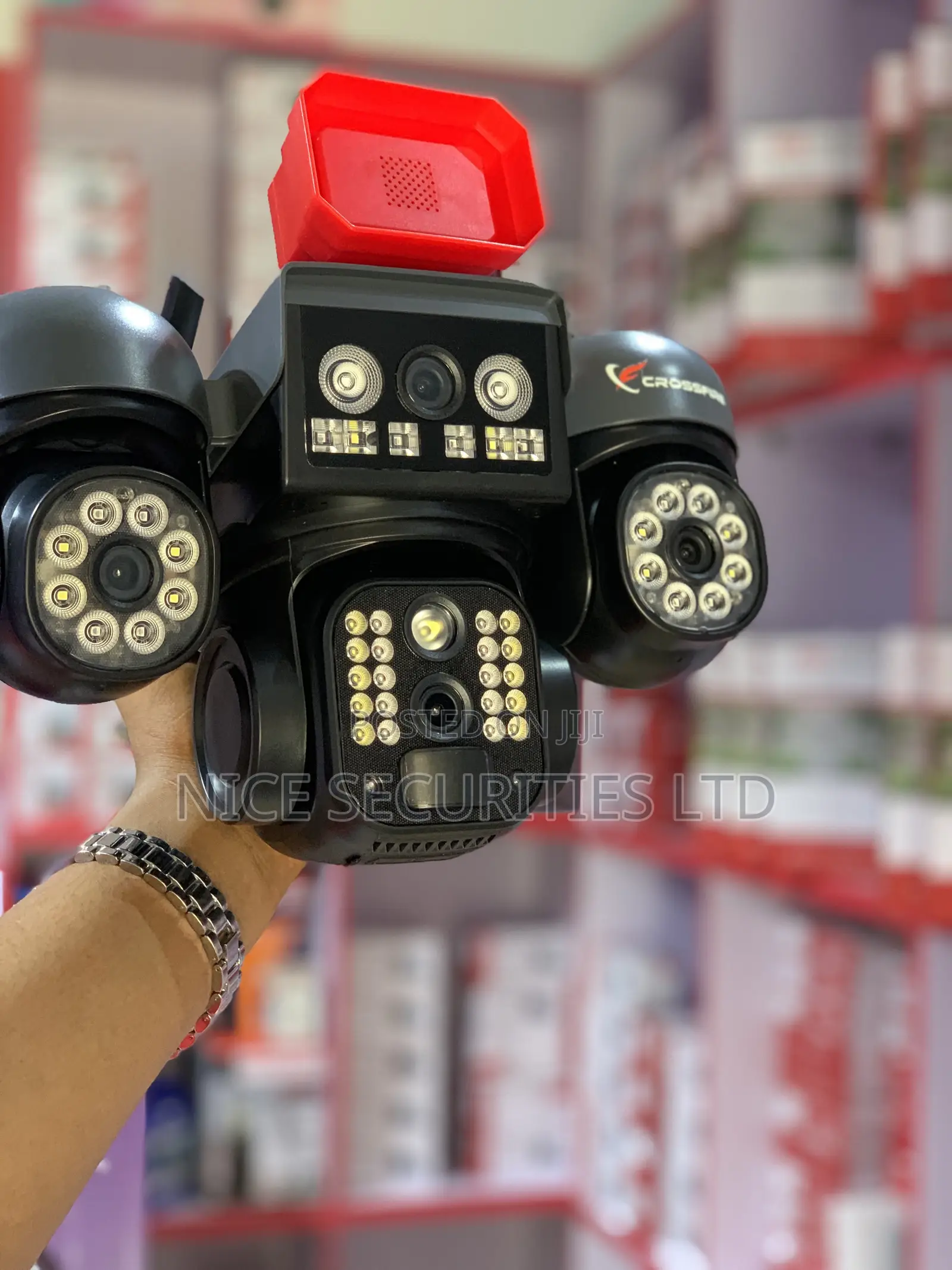 T44 Intelligent Sola PTZ Camera 4 Lens