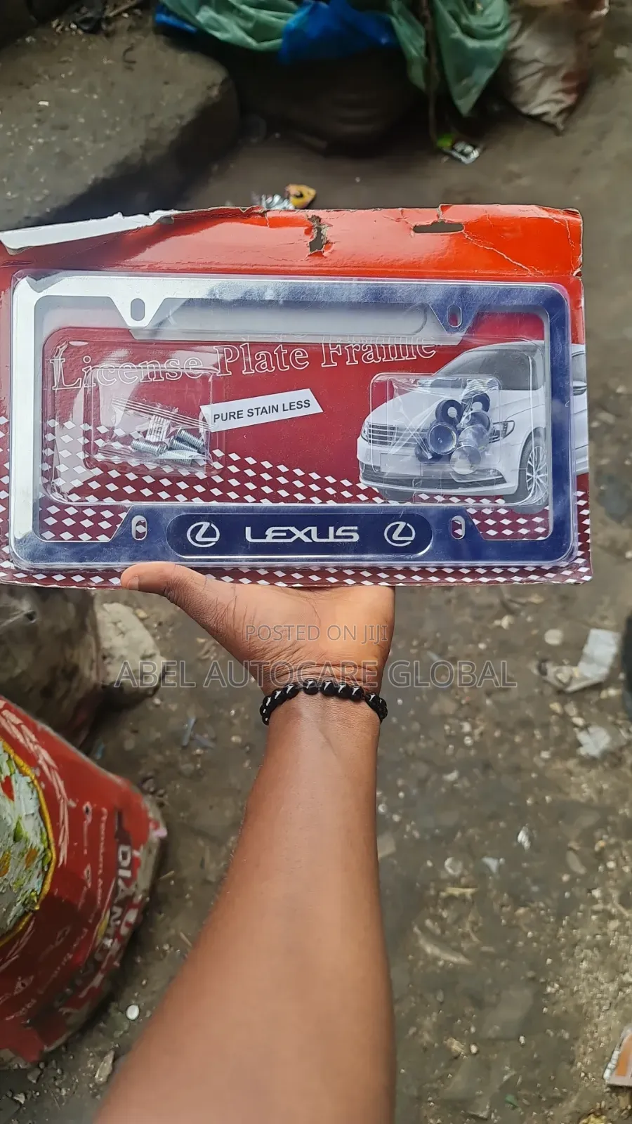 New Design Plate Number Seat for All Lexus