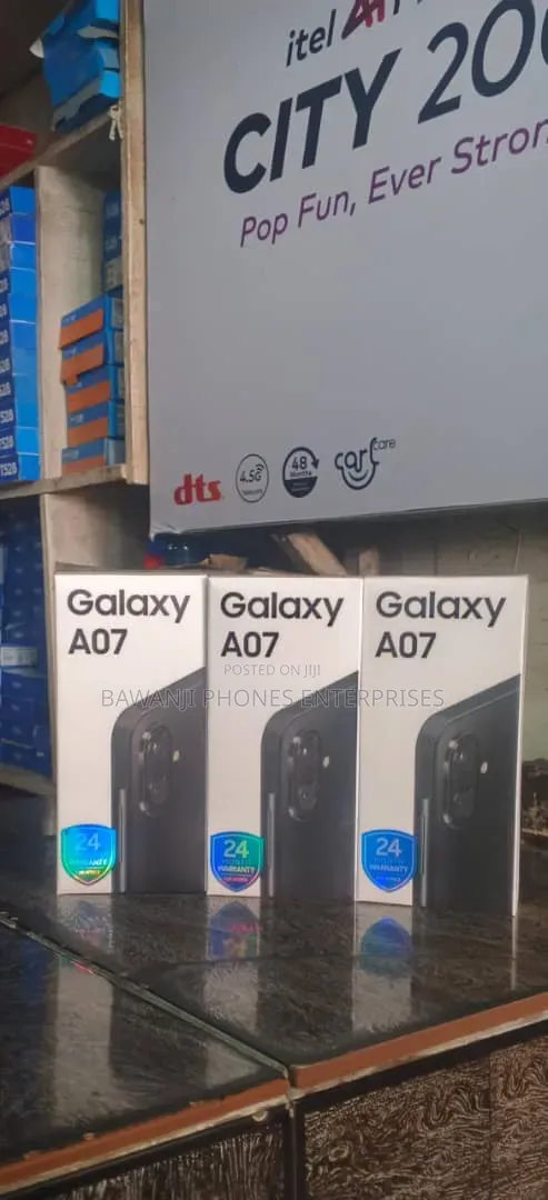 New Samsung Galaxy A07 128 GB Black