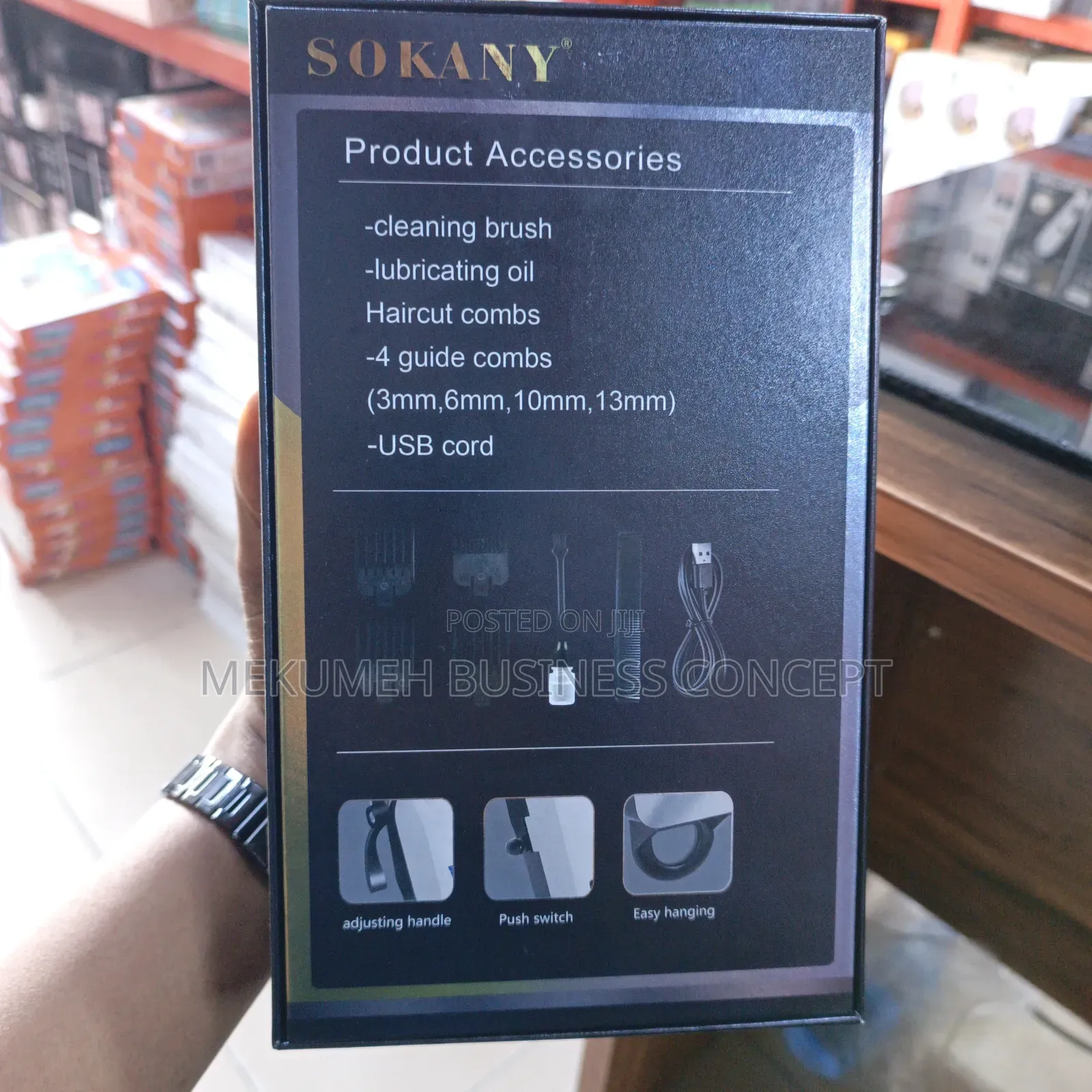Rechargeable Sokany Professional Hair Clipper