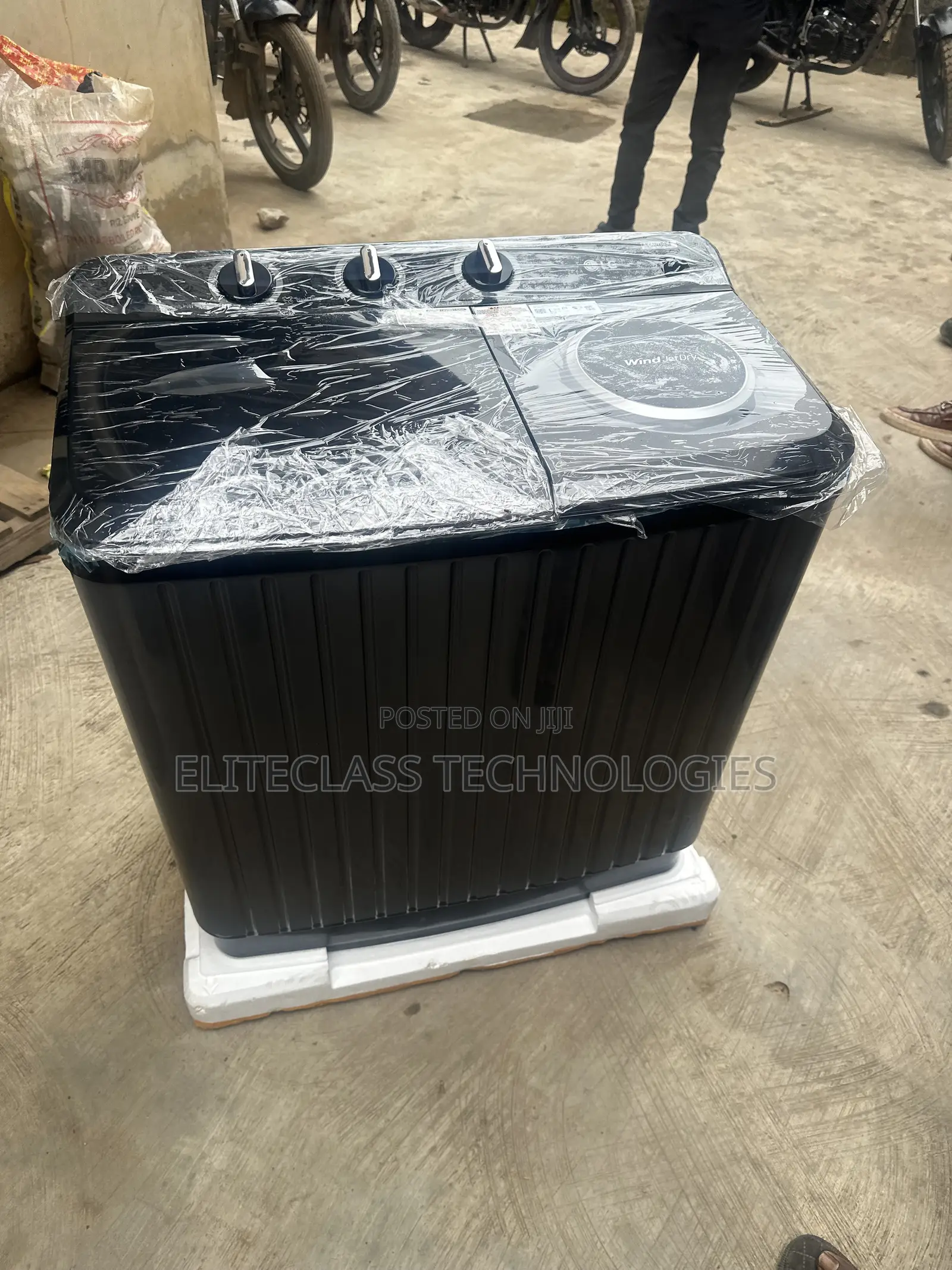 LG Semi-Automatic Twin Tub Laundry Washer – P800R3AGNC