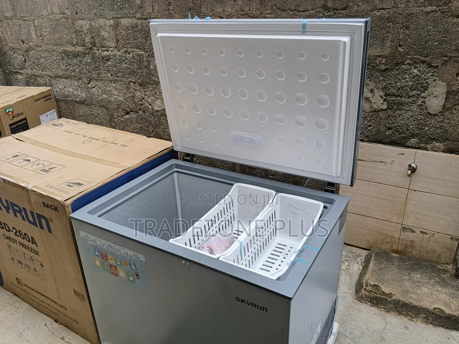 Skyrun BD-260A 260L Chest Freezer – Convenient Dependable Freezing