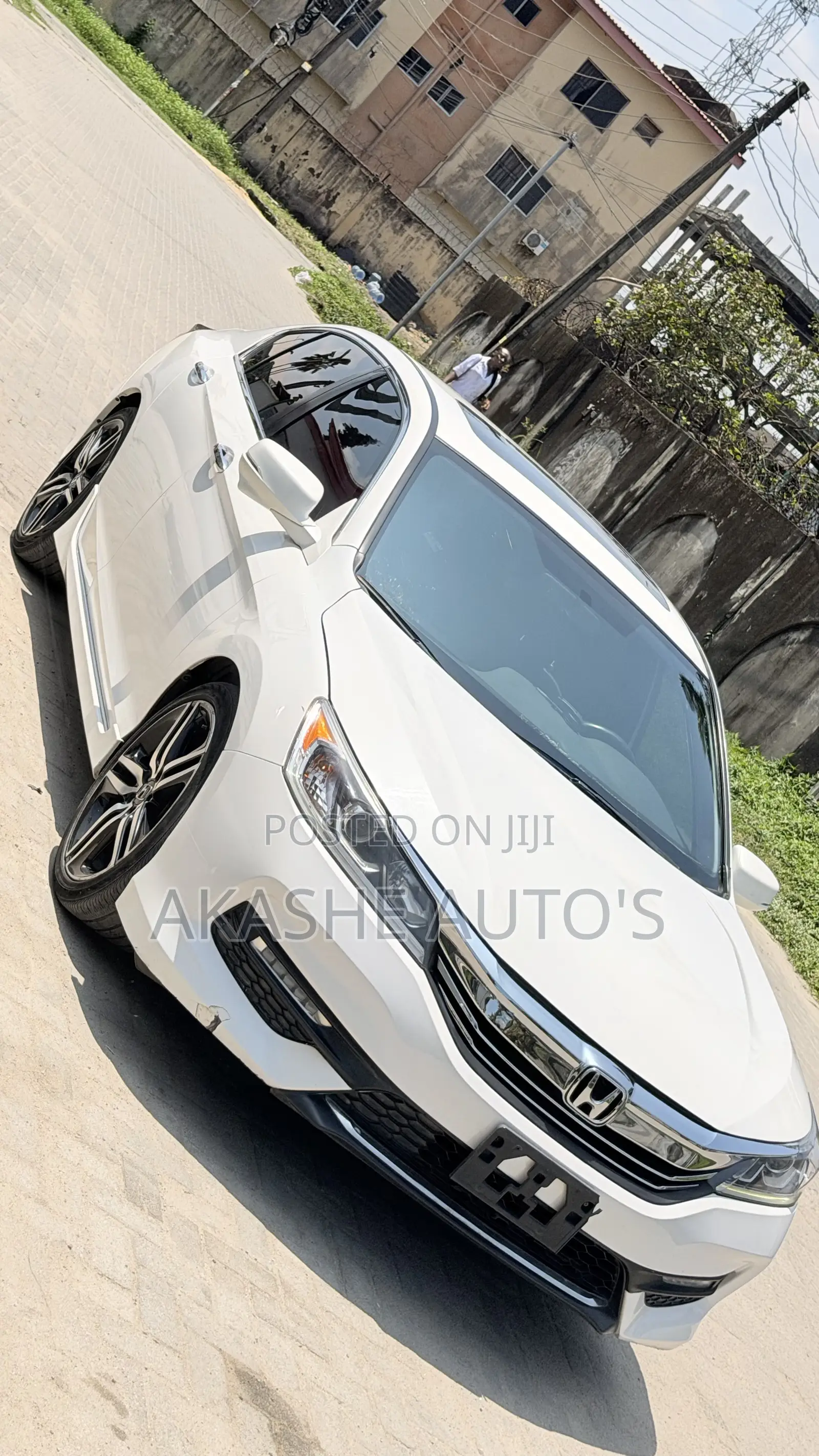 Honda Accord Sport 4dr Sedan FWD (2.4L 4cyl 2A) 2017 White