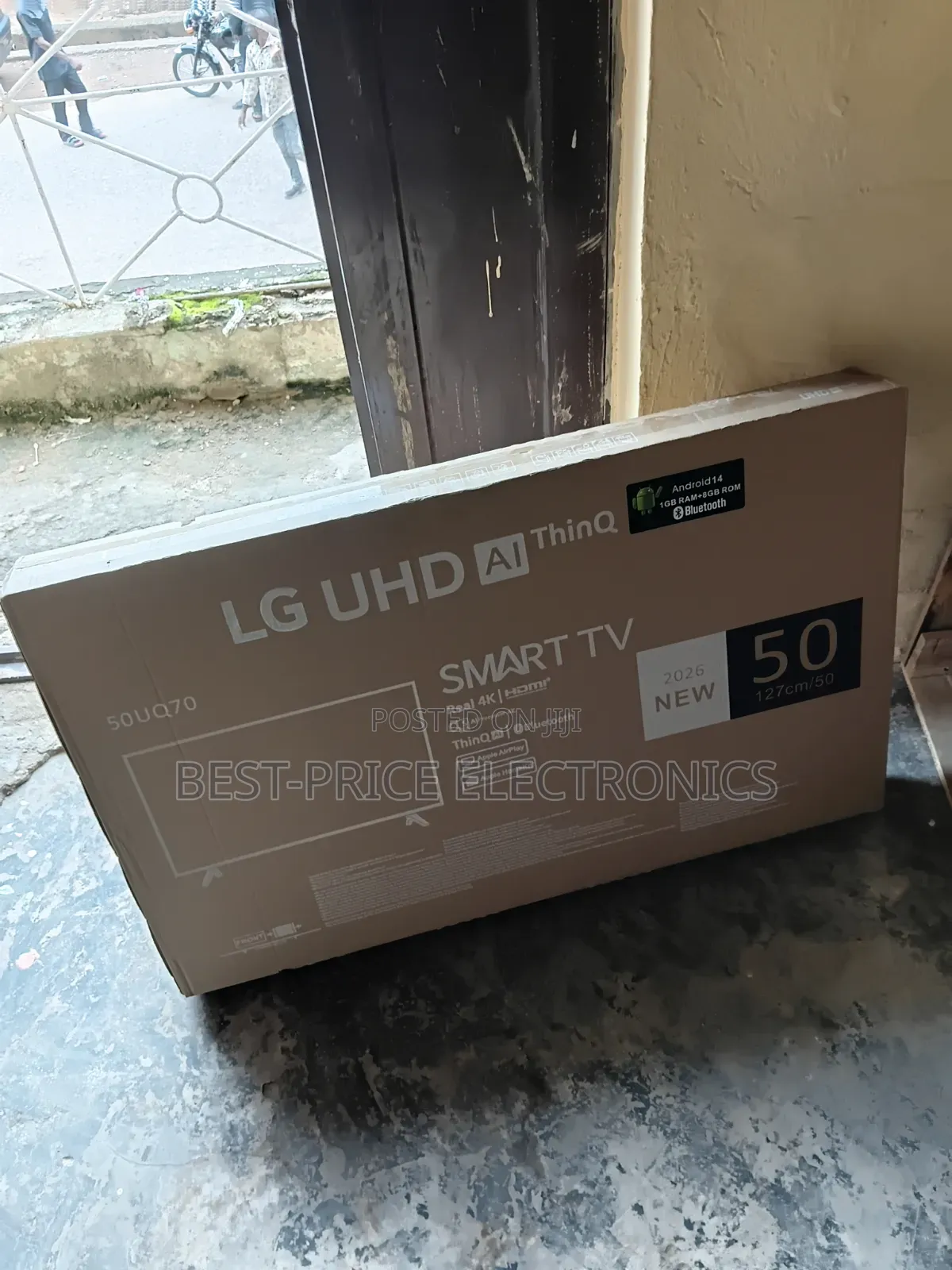 50inches Frameless With AI Features