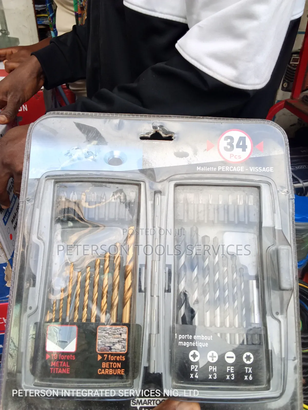 Metal and Wood Drill Bit Set