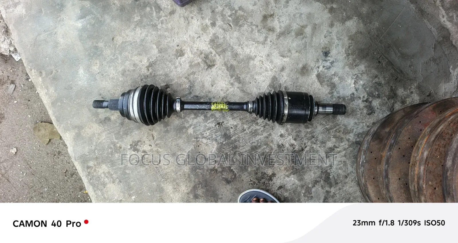 Front Shaft for GLE 2018 Model 4matic Big Head