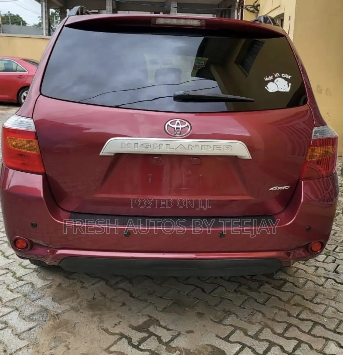 Toyota Highlander SE 2011 Red