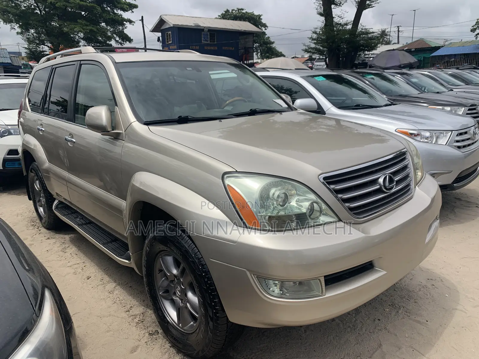 Lexus GX 470 2007 Gold