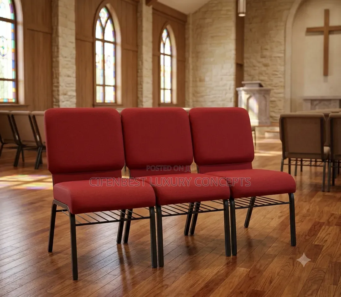 Executive Banquet Chairs With Smooth Fabric Back and Seat