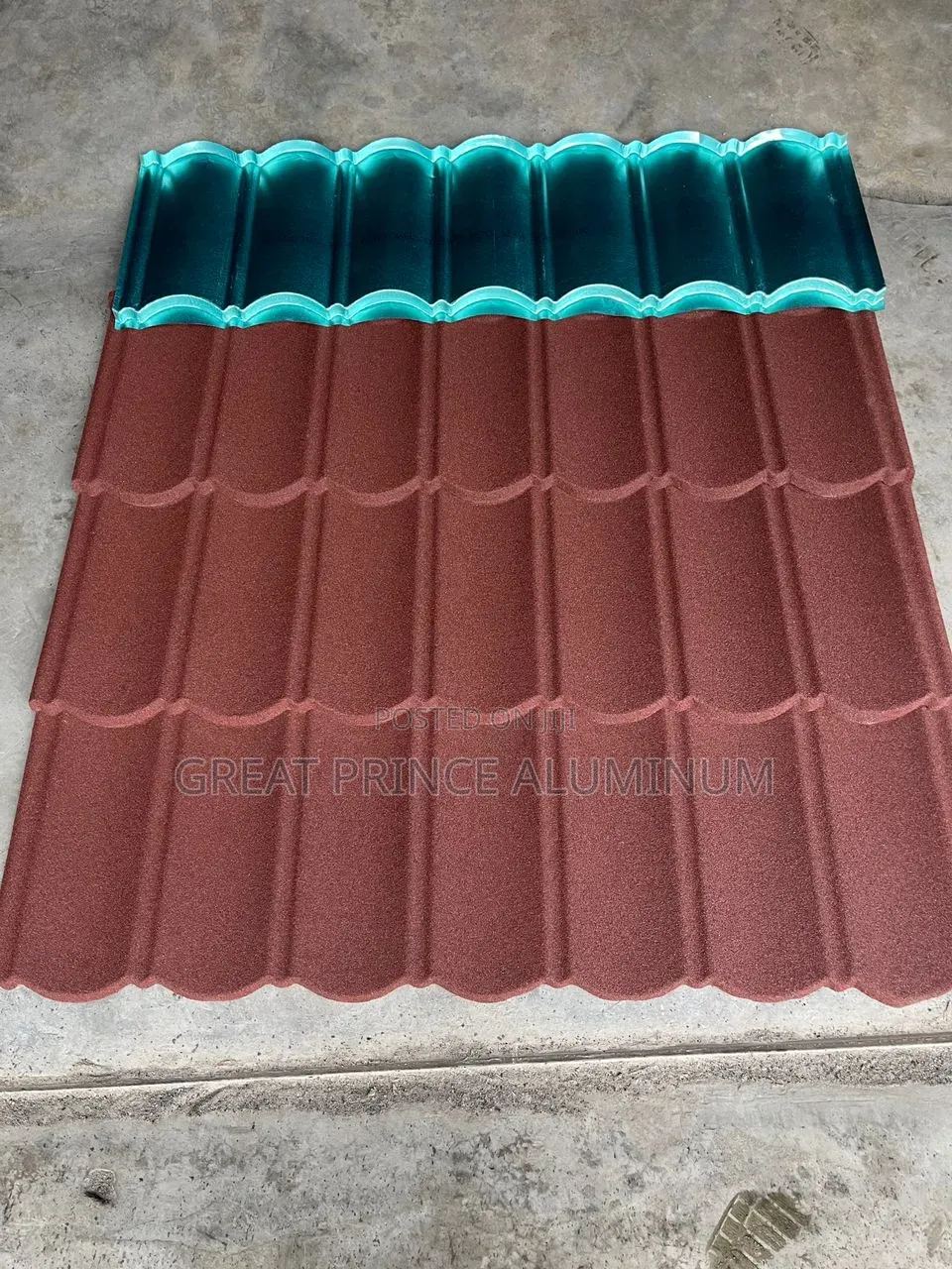 Stone Ties Roofing Sheet Black Bond Single Black and Lead