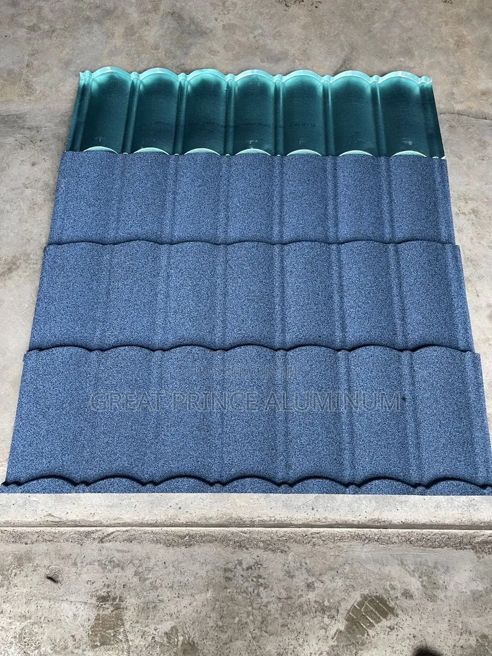 Stone Ties Roofing Sheet Black Bond Single Black and Lead