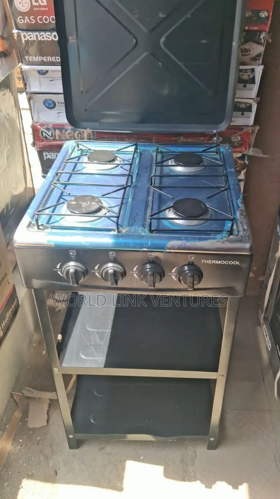 Thermocool Gas Cooker 4 Gas Burners