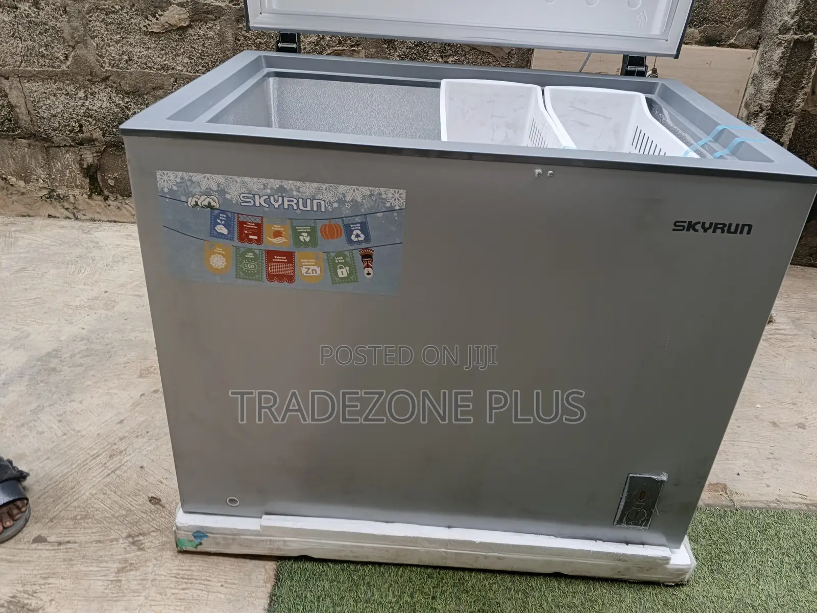 Skyrun 260L Deep Freezer BD-260A – Large Storage Efficient Cooling