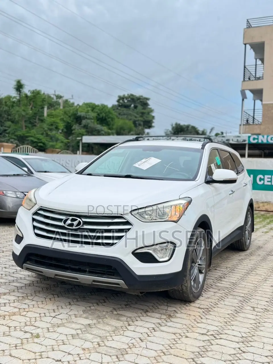 Hyundai Santa Fe 2014 White