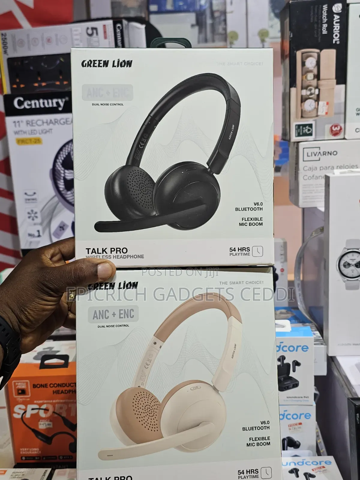 Talk Pro Work Headset With External Mic, ANC ENC.